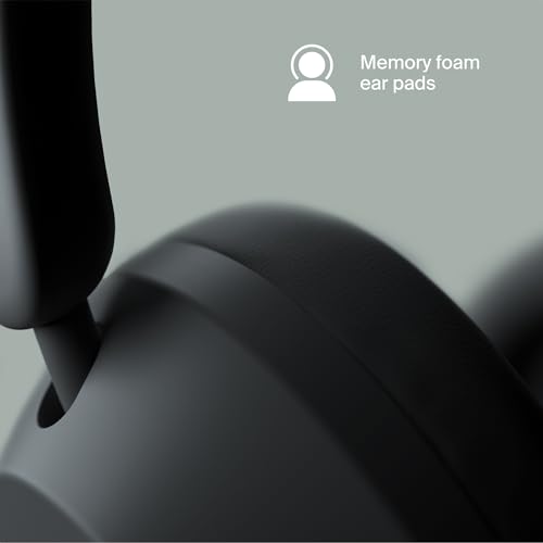 Clemm Preset Wireless Over-Ear Headphones, 95H Playtime, Bluetooth, 40mm Drivers, Built-in Mic, Memory Foam Earcups, Aux Cable Included, Foldable Design, Graphite - color: Graphit