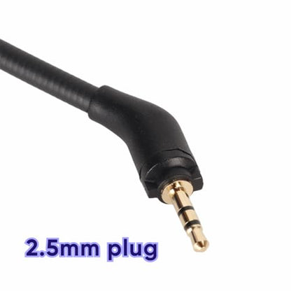 2.5mm Boom Microphone Professional Noise Reduction Audio Enhancement Clear Sound Detachable Microphone for Astro A30
