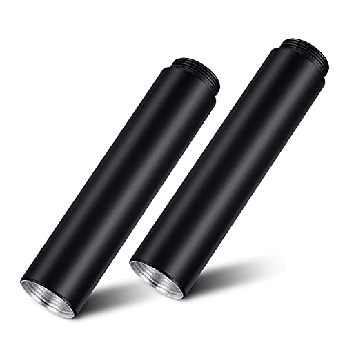YOUSHARES Mic Stand Extension, 5/8" Female to 5/8" Male Microphone Extension Tube for Desk Stands(3.15 in) 2Pcs - color: 01_Blue
