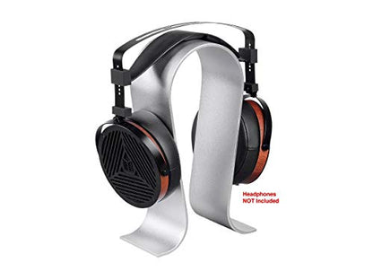 Monoprice Headphone Stand - Silver, Full Aluminum Construction, Solid and Stable, Fits Most Headphones - color: Silver