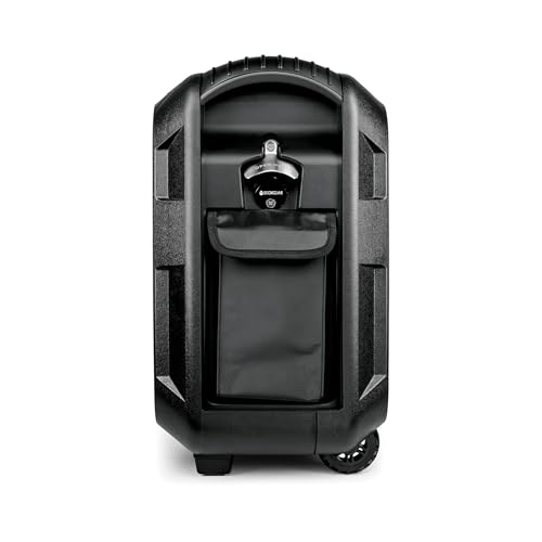 ECOXGEAR: EcoBoulder Ultra – 121dB Loud Rugged Bluetooth 5.1 Speaker, IP67 Waterproof, Drop and dustproof with Party Lights, 50+ Hours runtime, it Even Floats – Black