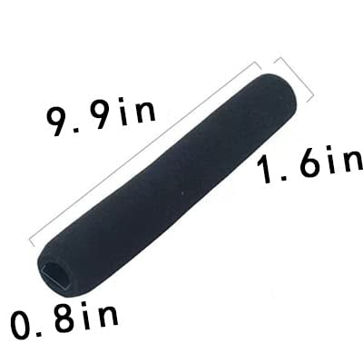 custom microphone cover Windshield foam cover microphone isolation shield Anchor Interview Headphones Windproof (lengthen) - size: lengthen