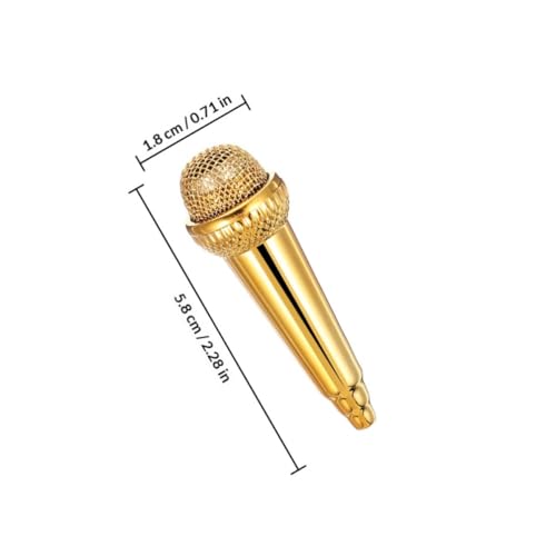 YARNOW 2pcs Portable Tiny Microphone for Phone Video Recording