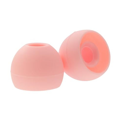 Klowcok Silicone Eartips Replacement for bmani T16 / bmanl T16 Earbuds | 9 Pairs, S/M/L, Pink