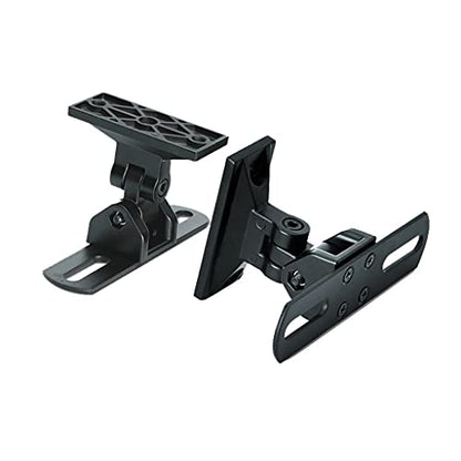 Entertainment Center Shelves Speaker Wall Mount Bracket Panoramic Surround Ceiling Speaker Bracket for Living Room Meeting Room Adjustable Speaker Bracket Suitable for DVD Players, Cable Boxes