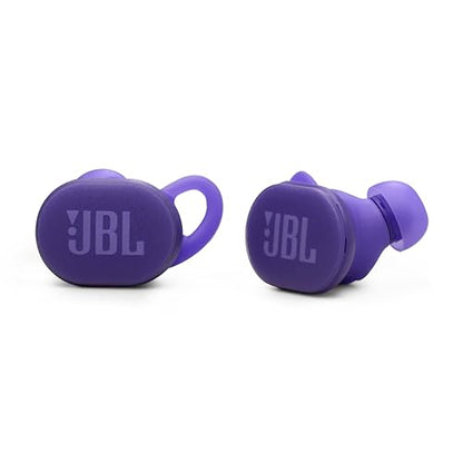 JBL Endurance Race 2 - Waterproof (IP68) sports true wireless earbuds with 4 mics for crisp, clear calls, JBL Pure Bass sound, 48Hrs of Playback, plus speed charging & Active Noise Cancelling (Purple) - color: Purple