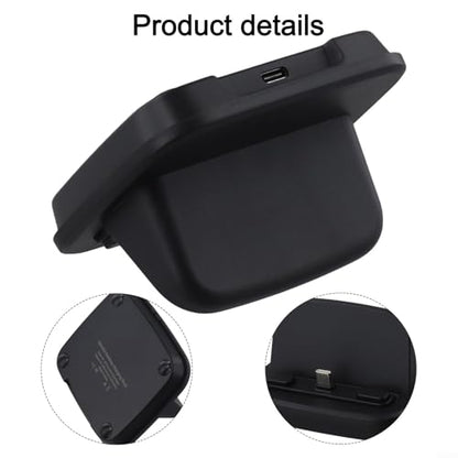 120W USB C Charging Dock Charging Station Phone Tablet Earbuds 6A Delivery Hub Compact ABS Desktop Organizer Portable Travel Black(Black)