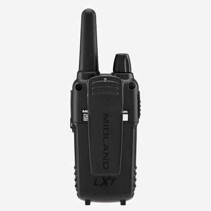 Midland LXT600VP4 FRS Business Walkie Talkies - Long Range 36-Channel Two-Way Radios with Headsets and Charging Base, NOAA Weather Alerts (2-Pack, Gray) - style: 2-Pack, Gray