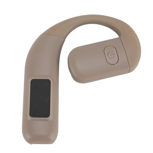Yunseity Bluetooth Headset, Single Ear Noise Cancelling Wireless Earpiece with 180 Degree Rotatable Microphone and 30H Playtime, for Running Cycling Hiking Outdoor Sports (Gray) - color: Gray