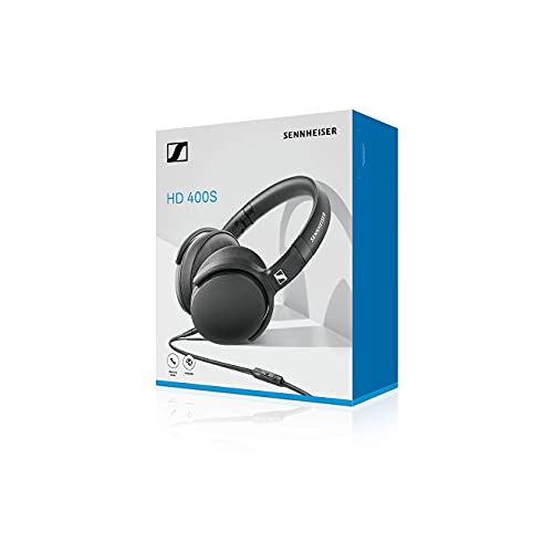 Sennheiser HD 400S Closed-Back Over-Ear Wired Headphones Comfortable Design