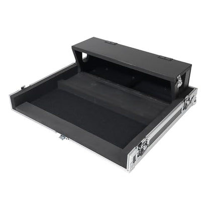 ProX XS-AHQU24DHW ATA Digital Audio Mixer Flight Case for Allen and Heath QU-24 Console with Doghouse compartment and Caster wheels
