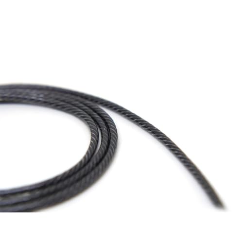 SE215 Cable, OFC Replacement MMCX Stereo Audio Aux Cable with Microphone Mic Extension Cord for Shure SE215 SE315 SE846 SE535 SE425 KSE1500 Headphones Earphones - with Mic