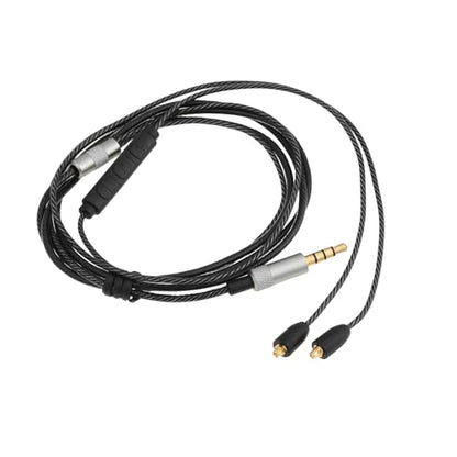 3.5mm Audio Cable with Mic Volume Control Compatible with Shure SE215/SE425/SE535/SE846/UE900 Compatible with MMCX Most Socket Headphones
