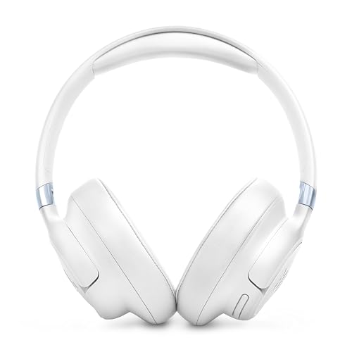 JBL Tune 780NC - Noise Cancelling Headphones - White | Hi-Res JBL Pure Bass Sound plus Spatial Sound, Adaptive Noise Cancelling with Smart Ambient - color: White