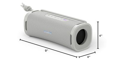 Sony ULT Field 1 Wireless Bluetooth Portable Waterproof Speaker, Off White | 12 Hr Battery, IP67 Rated Waterproof, Dustproof, Shockproof Rustproof, Detachable Strap, Hands-free Calling, Enhanced Bass - color: Off White, style: ULT Field 1