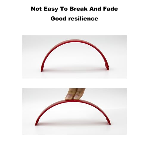 Studio 3 Headband Replacement -Top Headband Accessories, as Same The OEM Compatible with Studio 3 Wireless(A1914) & Studio 2 Wired/Wireless (B0500/B0501) Headphones (Studio 3-Red) - color: Studio 3-Red