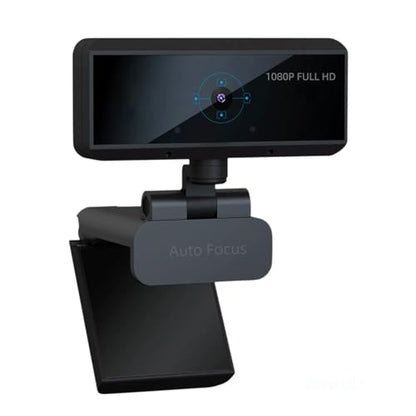 Full HD 1080P Webcam - Webcam for Pc - Auto Focus Webcams - Wide Angle Camera with Built-in Dual Mic for Laptop Computer or Desktop PC, Great for Live Streaming, Calls, Video Conferencing