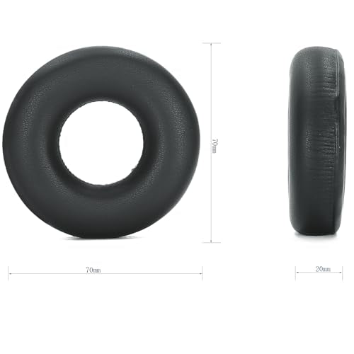 Defean Kit 2 IN1 Earpads for Sony WH-CH520 Wireless Headphones-Black | Replacement Cushions Kit 2 IN1 Ear Pads + Headband,Replacement Headstrap Pad & Earpads Repair Part - color: Black