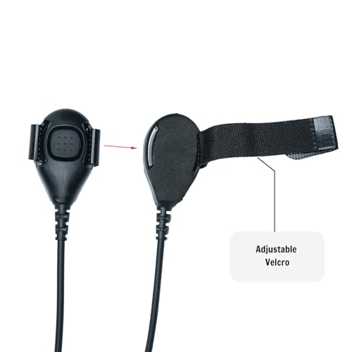 Headset Mic PTT Compatible with Motorola CP200 CP200D