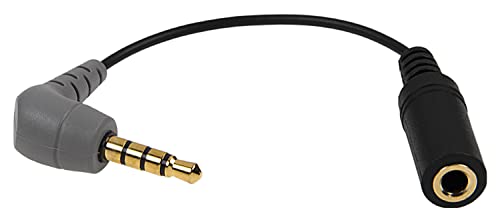 Fotodiox SC4 Replacement Adapter Cable - 3.5mm TRS Female to 3.5mm TRRS Male Adapter Cable (TRS-TRRS)