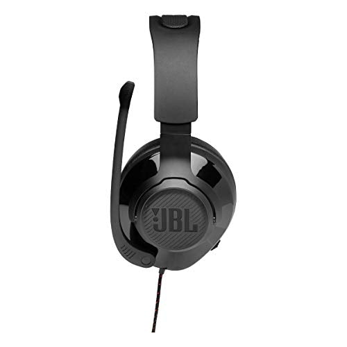JBL Quantum 300 - Wired Over-Ear Gaming Headphones with JBL Quantum Engine Software - Black, Large - size: Large