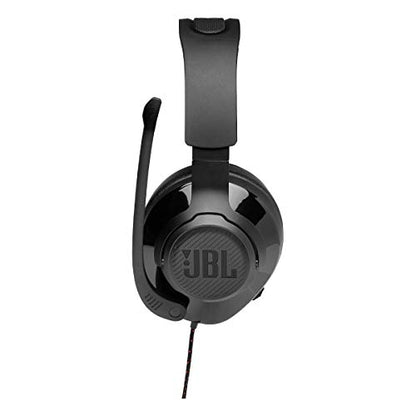 JBL Quantum 300 - Wired Over-Ear Gaming Headphones with JBL Quantum Engine Software - Black, Large - size: Large