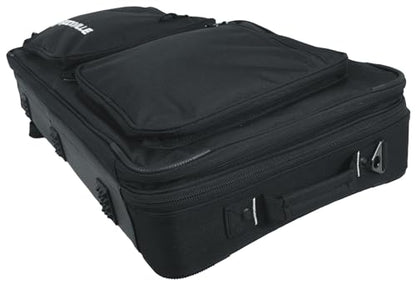 Rockville DC27 Padded 27" DJ Controller Mobile Producer Backpack Bag | 7 Adjustable Foam Dividers, Water-Resistant Shell, 15" Laptop Slot, YKK Zippers, Shoulder Strap, Carry Handles - size: 27"