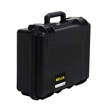 MEIJIA Premium Waterproof Hard Camera Case,Hard Case with customizable fit foam,Full Protection with Light&Convenient Design,Elegant Black (19.3"x15.25"x7.3") - size: 19.3"x15.25"x7.3"