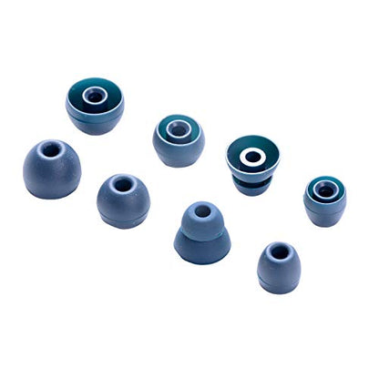 Replacement Eartips Silicone Earbuds Buds Set for Powerbeats Pro Beats Wireless Earphone Headphones,4 Pair (Navy) - color: Navy