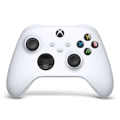 XBOX Wireless Gaming Controller | Robot White | Consoles, PCs, TVs, mobile, and more | Textured Grip | Wireless, Bluetooth, USB-C Connectivity - style: Robot White