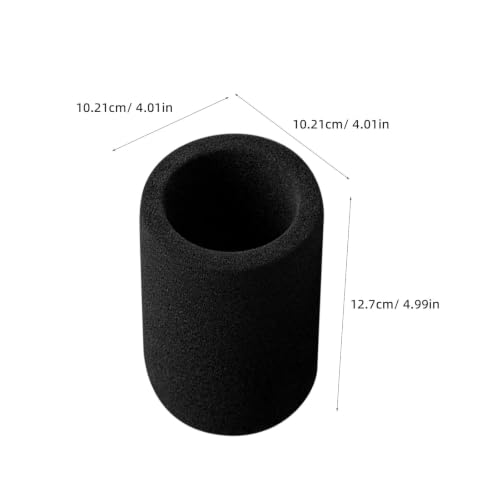 KALLORY High-density Memory Foam Windscreen for USB Microphone Washable Noise Reduction Sponge Cover Protective Isolation Shield for Audio and Wind Shielding
