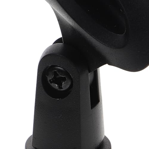 2pcs Adjustable Microphone Stand with Round Base Easy to Use Desktop Mic Stand for Home Studio Office to Use Box
