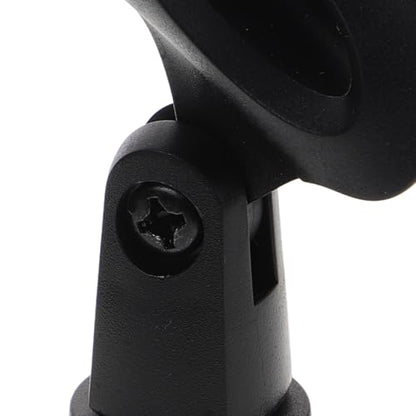 2pcs Adjustable Microphone Stand with Round Base Easy to Use Desktop Mic Stand for Home Studio Office to Use Box