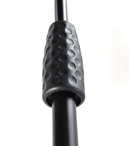 LyxPro Microphone Stand Boom Arm Tilting, Rotating Floor Podium Studio, Strong Durable 38.5 Inch - 66 Inch, Extends Arm to 29 3/8 Inch Comes With 3/8 Inch and 5/8 Inch - Mount Adapters (Pack of 2) - size: 2 Pack