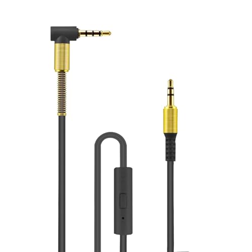3.5mm to 3.5mm Male Audio Cable, 90 Degree Right Angle Compatible for Smartphones Tablets and Speakers [3 Pack] (Black White Red) - color: Black White Red