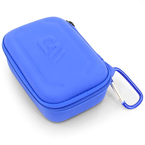 CASEMATIX Carry Case Compatible With DJI Mic 2 Wireless Microphone System While in Charging Case, Blue