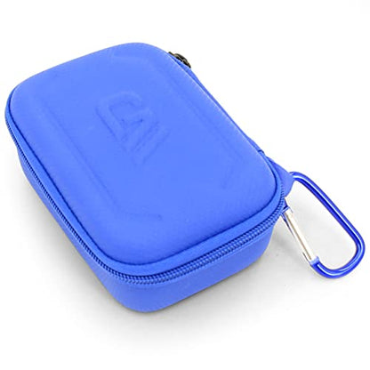 CASEMATIX Carry Case Compatible With DJI Mic 2 Wireless Microphone System While in Charging Case, Blue