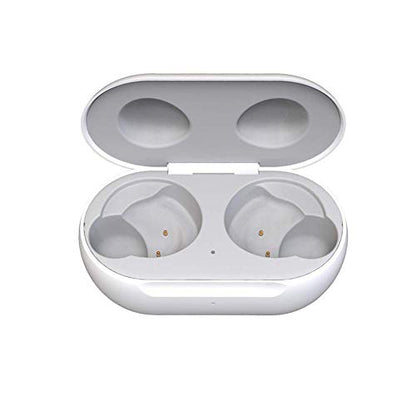 Charging Case Compatible with Samsung Galaxy Buds Plus, Replacement Charger Dock Cradle Case Cover for Samsung Galaxy Buds/Bdus+ Plus (White) - color: White