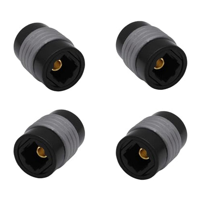 Fiber Optical Cable Extender Coupler 4 Pack