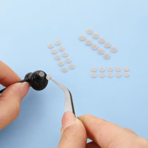 40 Pcs IEM Filter Earbuds with Screen Dust Filter Replacement Kit
