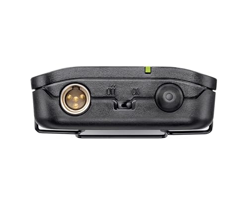 Shure BLX1 Wireless Bodypack Transmitter with On/Off Switch, Adjustable Gain Control, TQG Connector - for use with BLX Wireless Microphone Systems (Receiver Sold Separately) | H8 Band - style: H8 Band (518-542 MHz)
