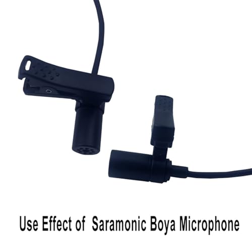2pc ABS Plastic Lavalier Microphone Tie Clip for S Ony UWP for Sennheiser for S aramonic for Shure for Boya Buckle Lavalier Mic Clip (6.5mm) - size: 6.5mm