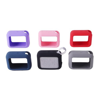 Silicone Case Cover for GO 4 GO4 Bluetooth-Compatible Full Cover Thickened Protective Sleeve Protective Sleeve - color: Black