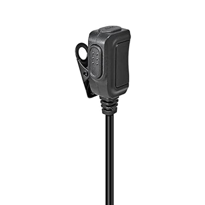 UAYESOK 2 Pin Headset for Motorola Walkie Talkie | CP200 CP200D CLS1110 DTR550 RDU2020 RDU4100 RDU4160D, for HYT hytera TC-610, Ear hook Surveillance Kit