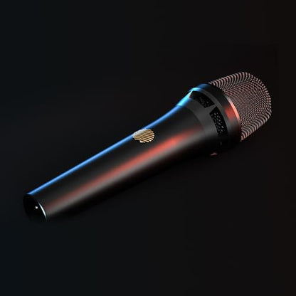 iCON Pro Audio Thunder X 32mm Large Diaphragm Handheld Condenser Mic | 32mm Large Diaphragm Handheld Condenser Microphone, Cardioid XLR Mic for Live Performance, Studio Vocals.