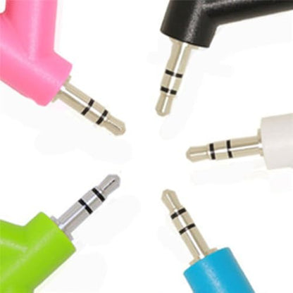 3.5mm 4 Way Port Aux Audio Spliter, Earphone Adapter Headphone Port Audio Spliter Multi Aux 3.5mm(1pc Random)