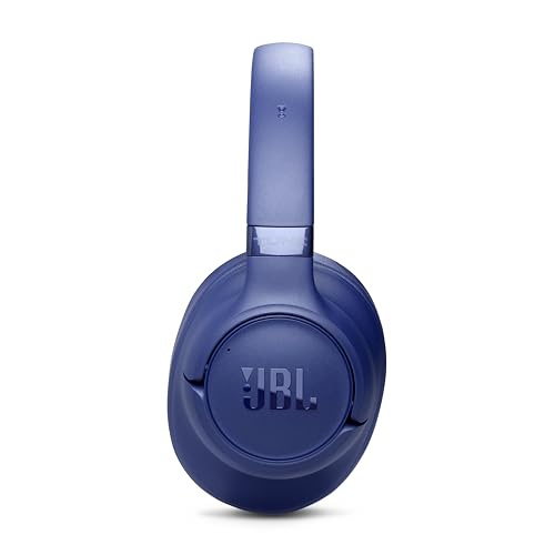 JBL Tune 780NC - Noise Cancelling Headphones - Blue | Hi-Res JBL Pure Bass Sound plus Spatial Sound, Adaptive Noise Cancelling with Smart Ambient - color: Blue
