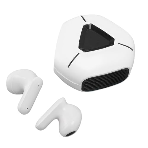 GOWENIC Wireless Earbuds, Bluetooth 5.2 Gaming Earphones with Noise Cancelling and Low Latency, Long Battery Life, for Android iOS