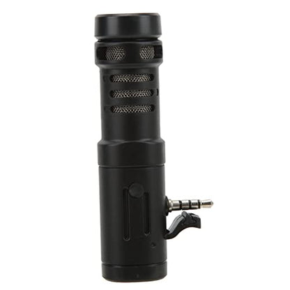 VBESTLIFE Universal 3.5mm Mobile Phone & Camcorder Camera Video Mic for Live Conference & Vlog