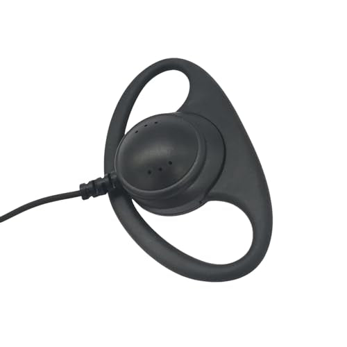 D Shape Earpiece for Motorola Radio Sl300 Tlk100 SL7550 SL7580 SL3500e SL8550 SL8050 SL1M SL1K